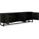 Sierra 79 inch Black Media Unit